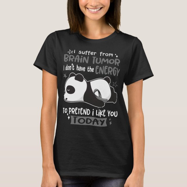 T-shirt Brain Tumeur Awareness Month Ribbon (Devant)