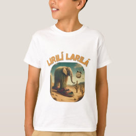 T-shirt BrainRots Lirili Larila | Elephant with Cactus Bod