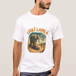 T-shirt BrainRots Lirili Larila Elephant with Cactus Body