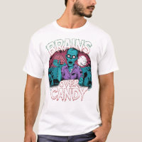 Brains et éclaboussure de sang - Zombie effrayant