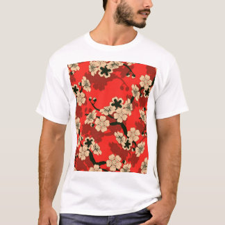 T-shirt Branche de cerisier japonais : élégant