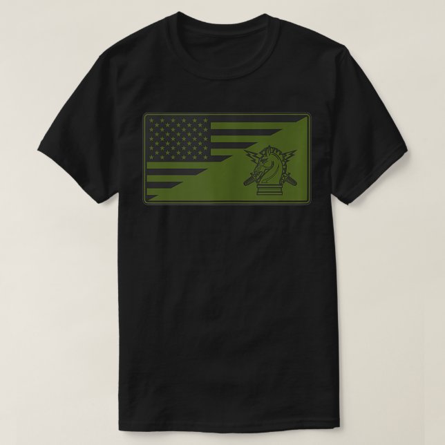 T-shirt Branche des opérations psychologiques de l'armée a (Design devant)