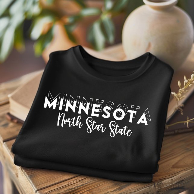 T-shirt branché du Minnesota North Star State (Créateur téléchargé)