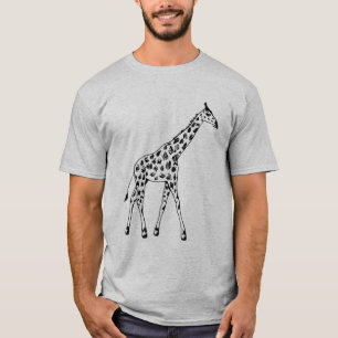T-shirt branché Giraffe