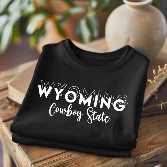 T-shirt branché Wyoming Cowboy State (Créateur téléchargé)