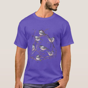 T-shirt Branches d'arbres Nature Oiseaux animaux Bélier ca