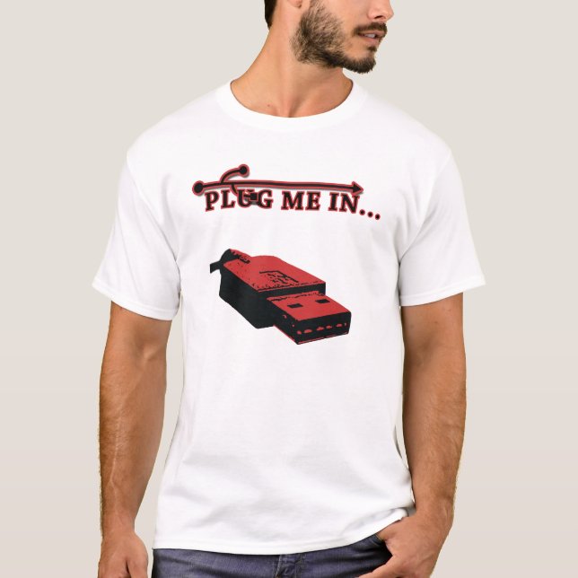 T-shirt Branchez-moi. (Devant)
