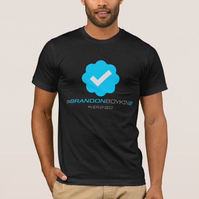 T-shirt @BrandonBoykin2 - Vérifié - noir (Devant)