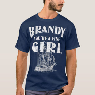 T-shirt Brandy Tu Es Une Fille Belle Maillée