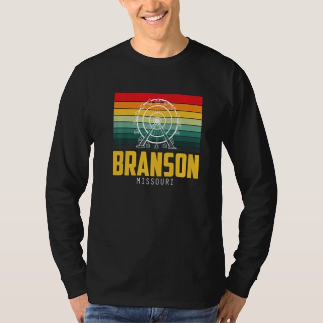 T-shirt Branson Missouri Vacation Camping Travel Premium (Devant)