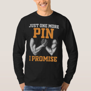 T-shirt Bras de fer Lutteur de bras de fer Juste un autre