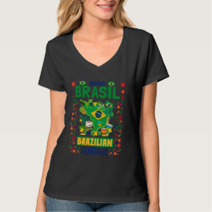 T-shirt Brasil Drapeau Idée de tenue pour enfants Brésil &
