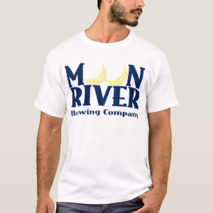 T-shirt Brassage de rivière de lune