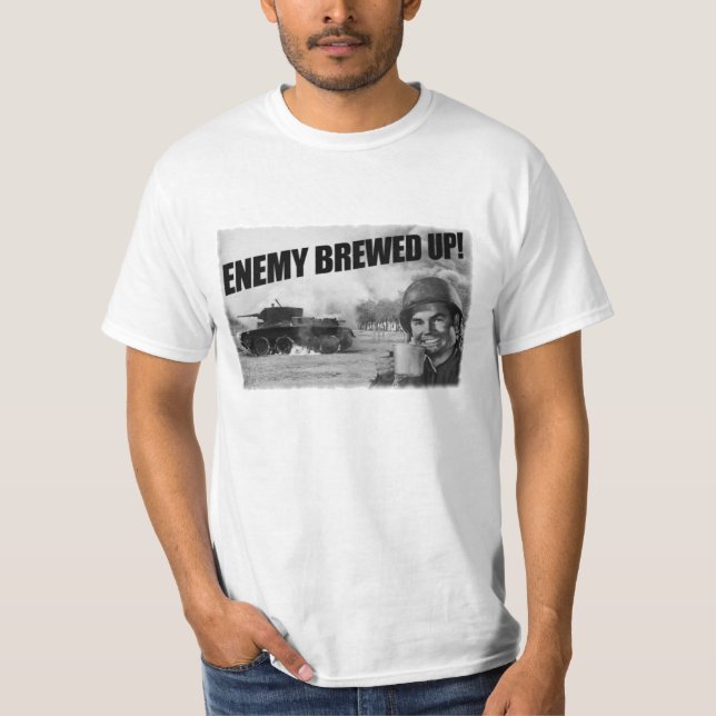 T-shirt Brassé ! T-shirt, monde des réservoirs (Devant)