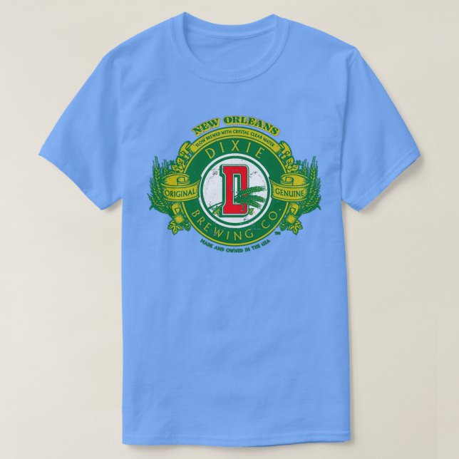 T-shirt Brasserie DIXIE BEER faubourg classique 1 (Design devant)