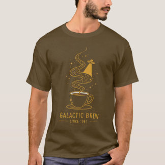 T-shirt Brasserie galactique - Café interstellaire depuis