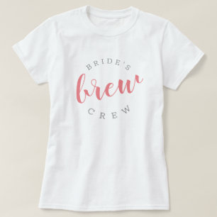 T-shirt Brasserie Pink Brew Crew