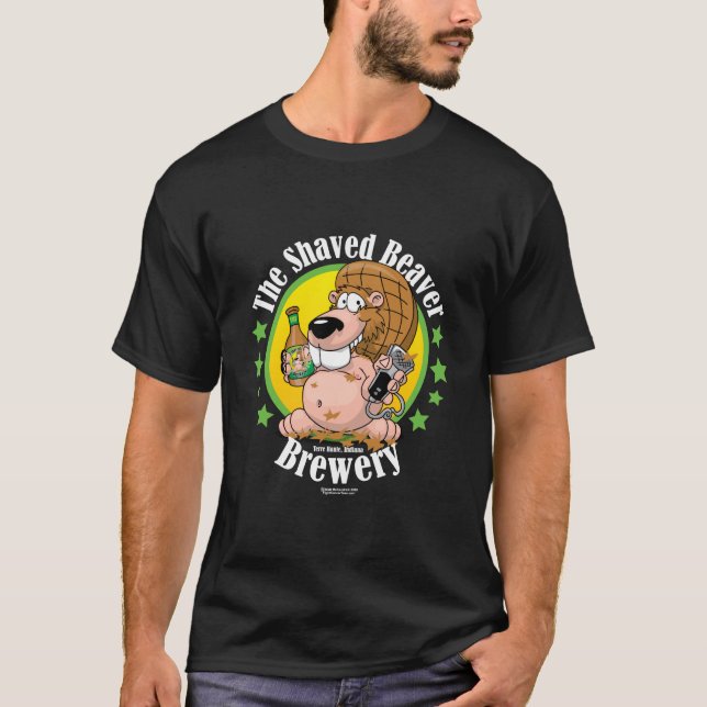 T-shirt Brasserie rasée de castor (Devant)