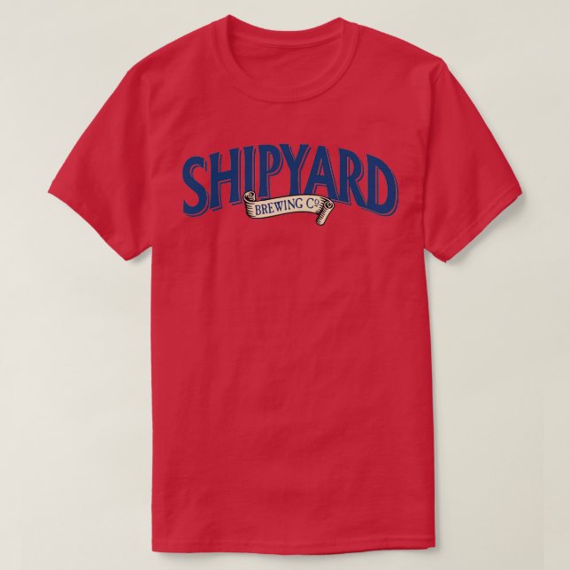 T-shirt Brasserie Shipyard (Design devant)