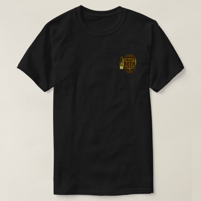 T-shirt Brasseur de bière de métier (Design devant)