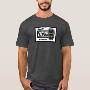 T-shirt Brasseur de bière de métier - étoiles de boîte de