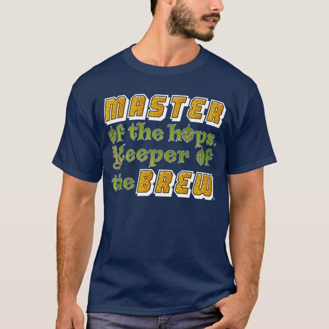 T-shirt Brasseur de bière Homebrew (Devant)