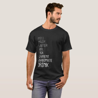 T-shirt Brasseur de brassage à la maison de maison de