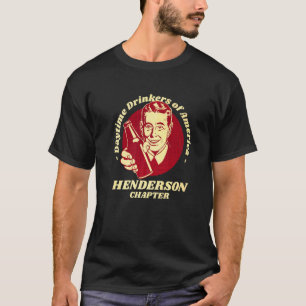 T-shirt Brasseurs de bière de jour du chapitre Henderson