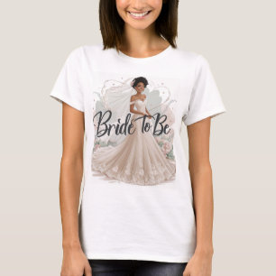 T-Shirt "Braut in spe" für die zukünftige Braut
