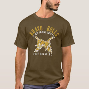 T-shirt Bravo Bulls brun chemise PT