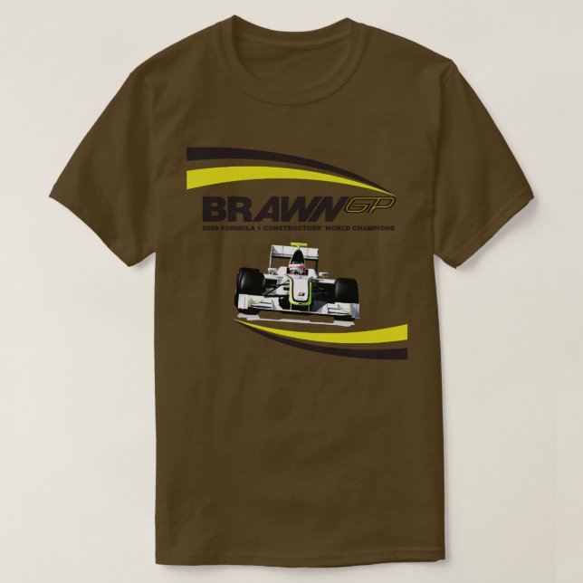 T-shirt Brawn GP Formule 1 (Design devant)