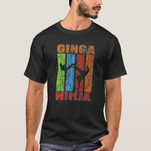 T-shirt Brazil Brazilian Dance Karate Sport Fighter Capoe