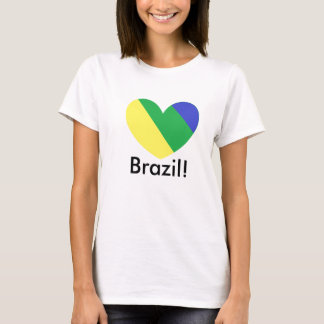 T-shirt brazil, Brésil !