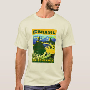 T-shirt Brazil poster design