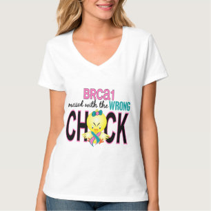 T-shirt BRCA1 sali avec le poussin faux