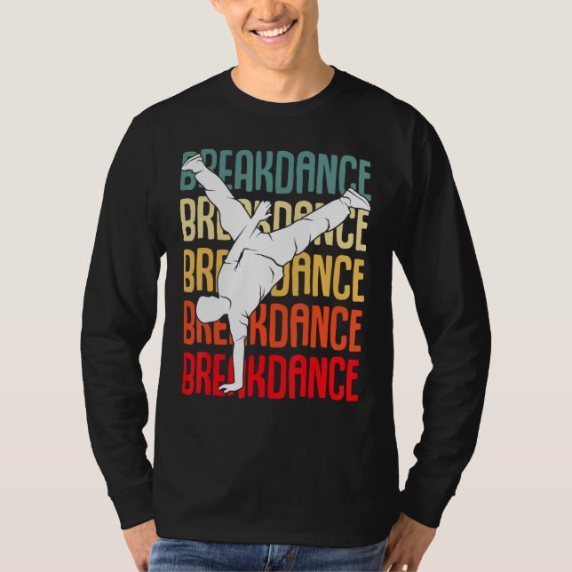 T-shirt Breakdance Breakdancer Breakdancing Kids Boys Men (Devant)