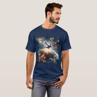 T-shirt Breakdancer en action, Ai, Action dans la Galaxie