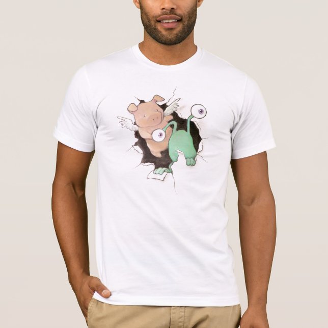 T-shirt Breakthru Sluggo et Philomena (Devant)