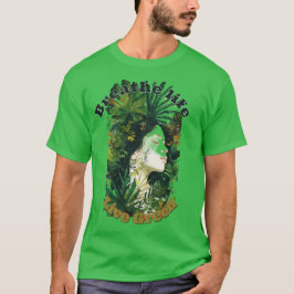 T-shirt Breathe Life, Live Green–Botanical Dream Art Print
