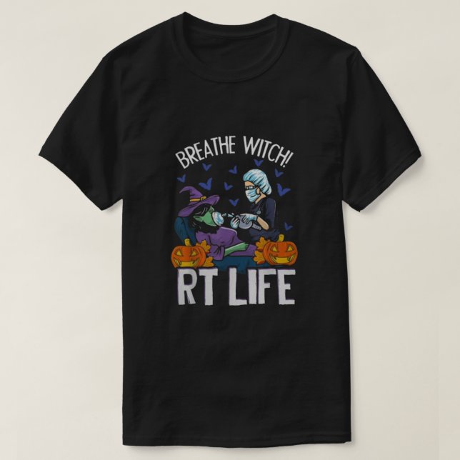 T-shirt Breathe Witch RT Life (Design devant)