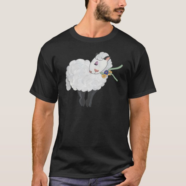 T-shirt Brebis non grosse, brebis pelucheuse ! (Devant)