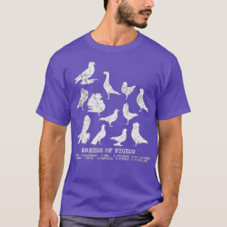 T-shirt Breeds of Pigeons pigeon lover