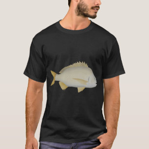 T-shirt Brème à fin jaune