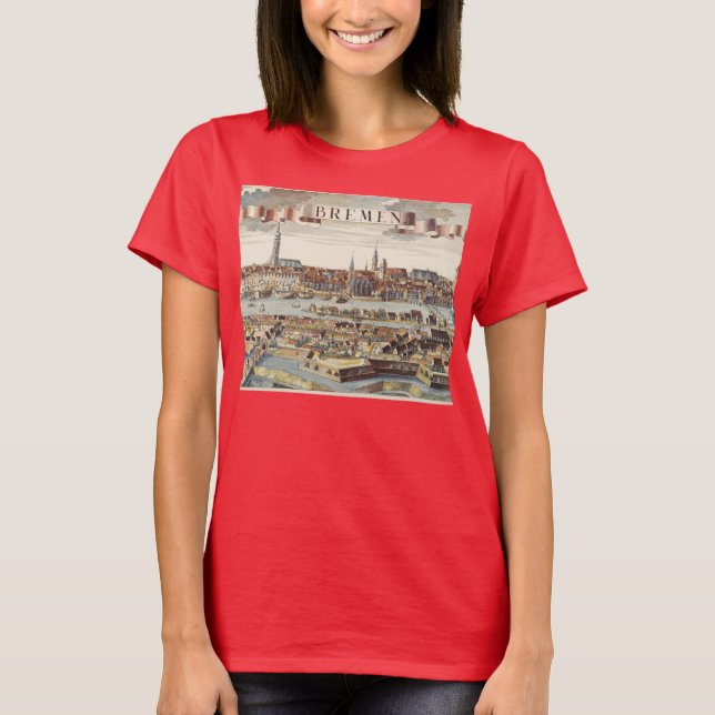 T-shirt Brême, Allemagne, 1719 (Devant)