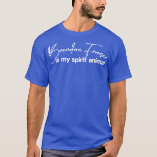 T-shirt Brendan Fraser est mon esprit animal 1