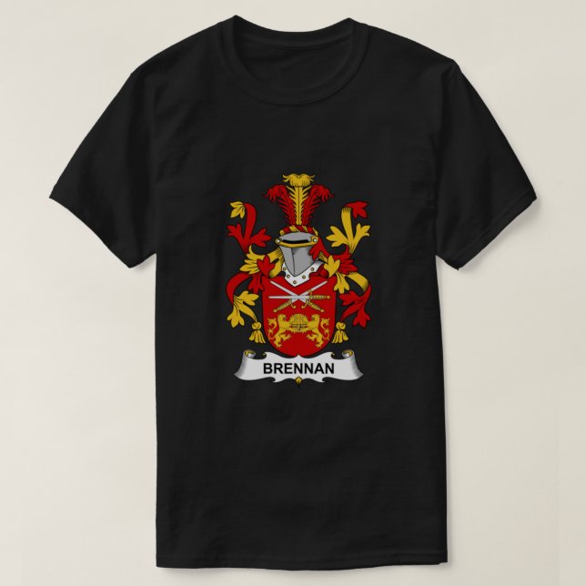 T-shirt Brennan Coat of Arms (Design devant)