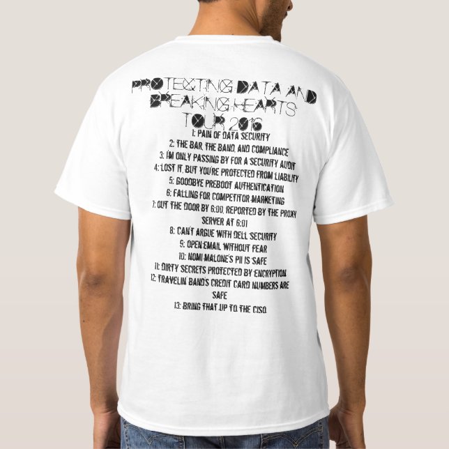 T-shirt Brenner (Dos)