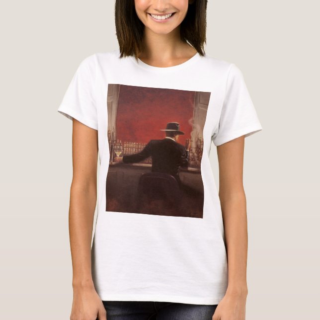 T-shirt Brent lynchent la barre de cigare (Devant)