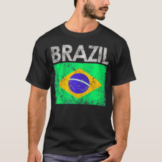T-shirt Brésil Brésil : Fierté du drapeau brésilien