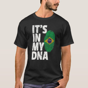 T-shirt Brésil Brésil Flag Pride Pays d'origine Nation